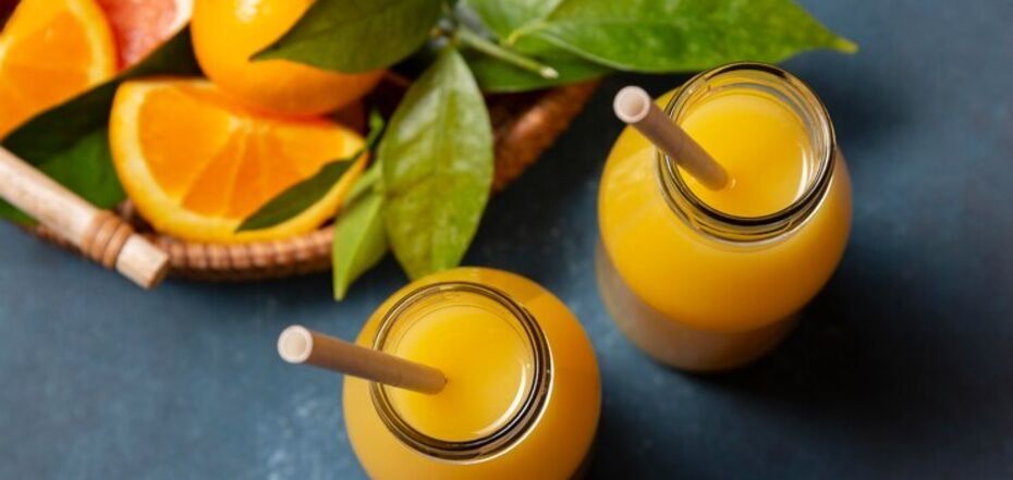 Свежевыжатый апельсиновый сок