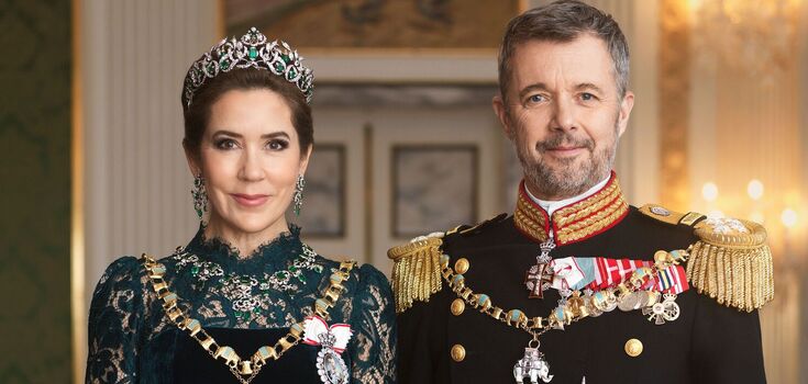 Opublikowano pierwszy oficjalny portret króla i królowej Danii