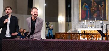 Where did the legendary man Nick Vujicic disappear to and why are there no recent photos of his family online?
