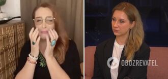 Snizhana Yehorova lashes out at her pro-Ukrainian daughter Stasia Rovinska with hysterical fake cries and profanity, calling Ukrainians 'mentally ill'