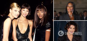 Kultowe supermodelki lat 90. zachwycają fanów zdjęciem grupowym: jak teraz wyglądają Naomi Campbell, Christy Turlington, Linda Evangelista i Cindy Crawford?