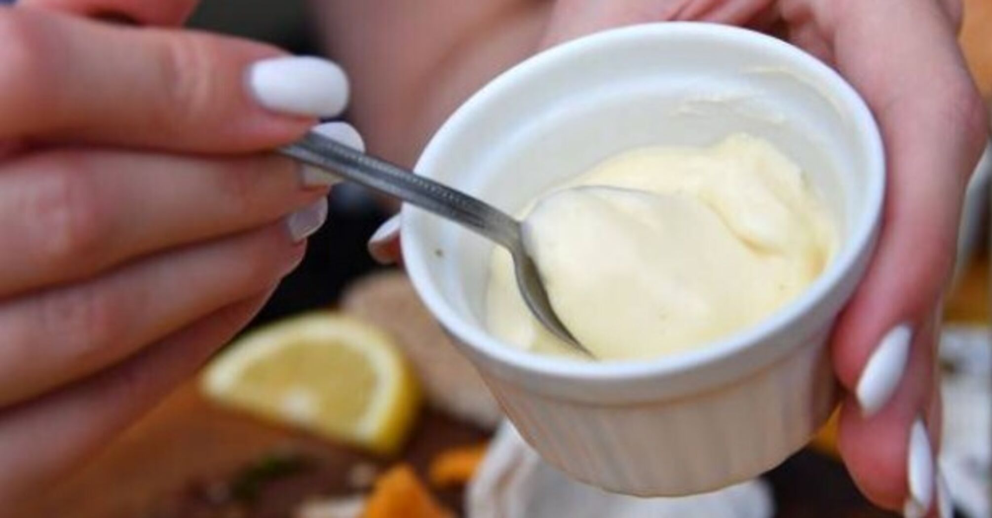 Homemade mayonnaise