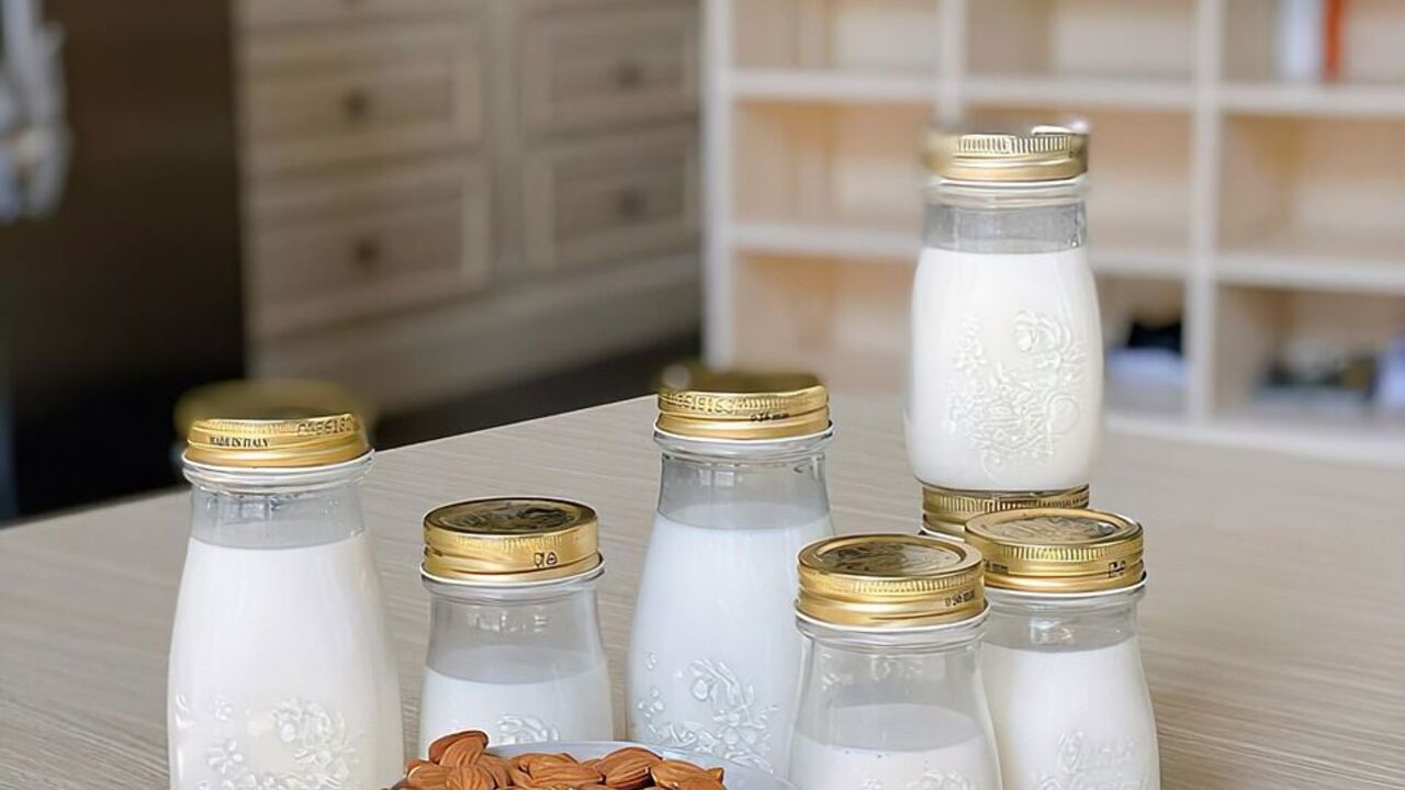 Homemade plant milk: ideal for fasting and healthy