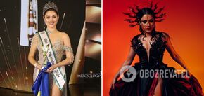 Ukrainian Angelina Usanova won the Miss Eco International-2024 beauty pageant in Egypt: her dress, a symbol of war, won the jury. Photo.