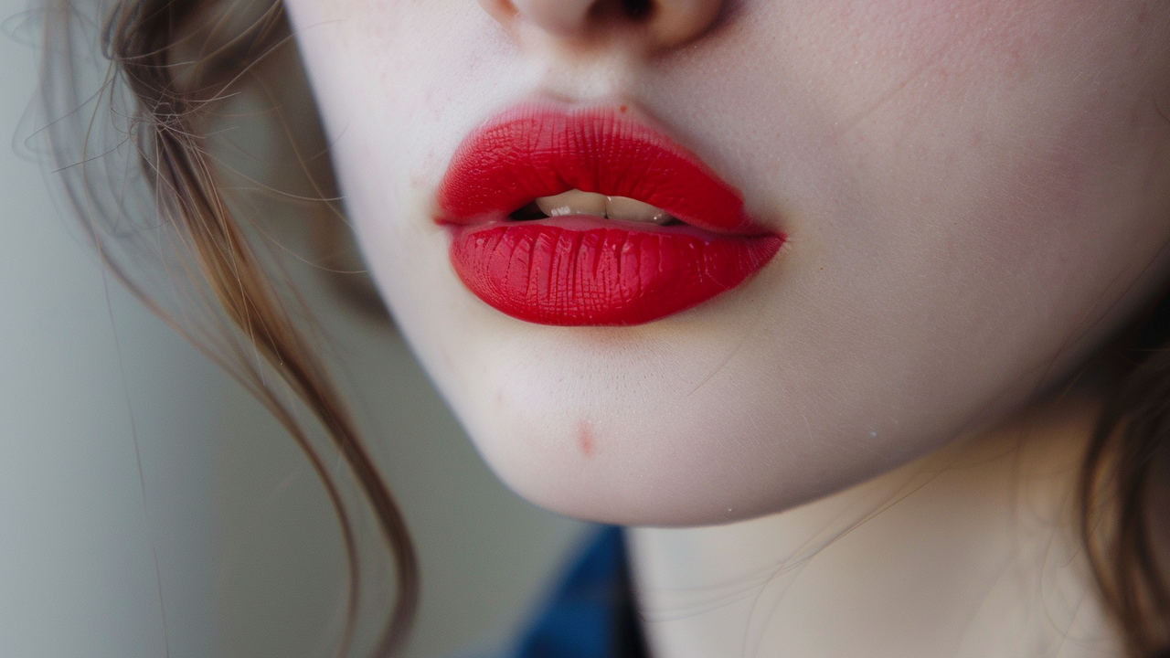 How to enhance the shade of red lipstick: a sensational trick