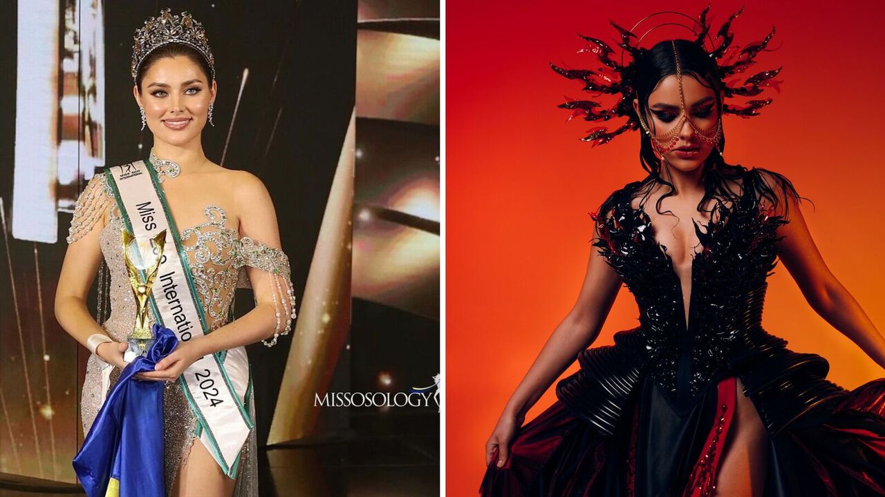 Ukrainian Angelina Usanova won the Miss Eco International-2024 beauty pageant in Egypt: her dress, a symbol of war, won the jury. Photo.