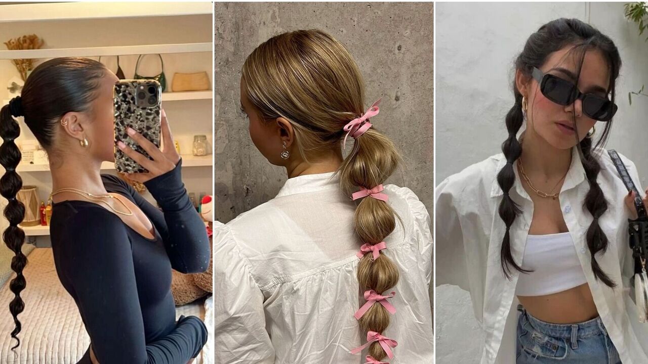 The Bubble Braids trend has conquered TikTok: how to make bubble braids and add volume to your hair
