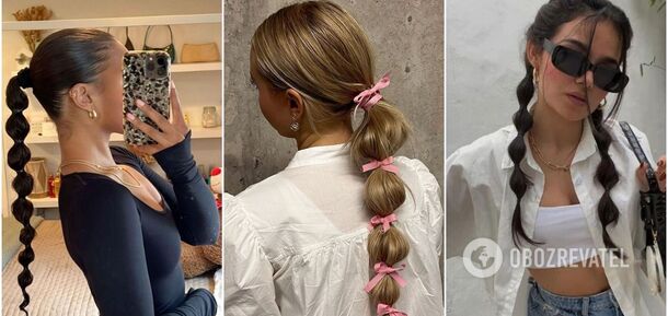 The Bubble Braids trend has conquered TikTok: how to make bubble braids and add volume to your hair