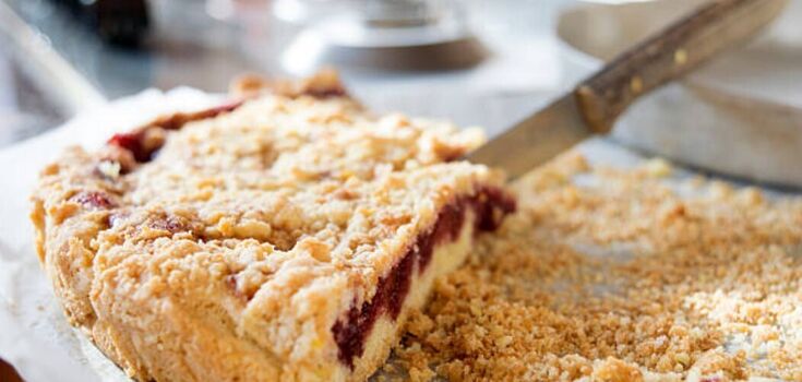 Grated pie