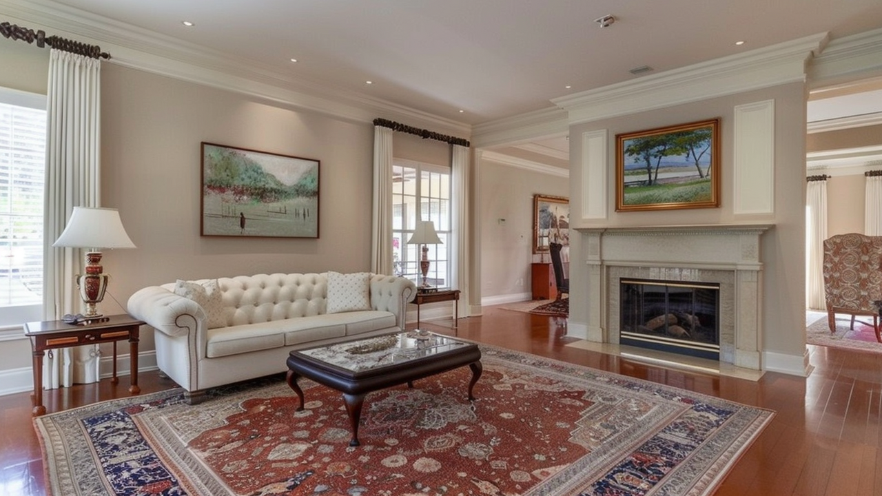 How to place a carpet in the living room: the most successful ideas for large and small rooms