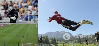 In Poland, a goalkeeper scored a fantastic goal with a shot from his own goal. Video