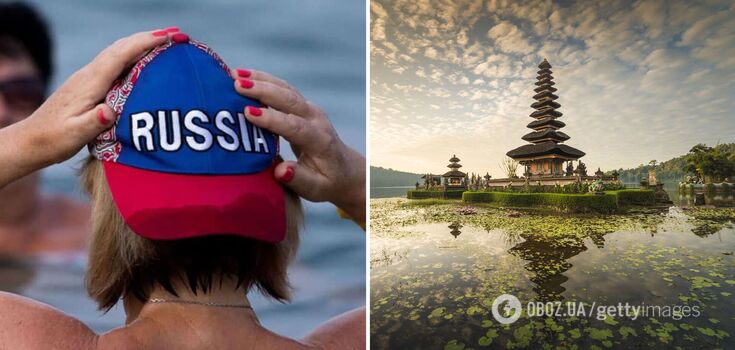 Russian tourists kicked out of a temple in Bali for violating the dress code: they came in "underwear and bikinis" and threw a tantrum