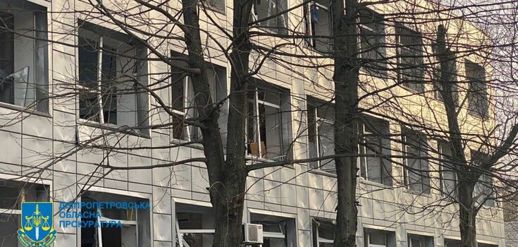 There were 120 students in the building at the time of the strike: the network showed what the college in Dnipro looks like after the Russian attack. Video