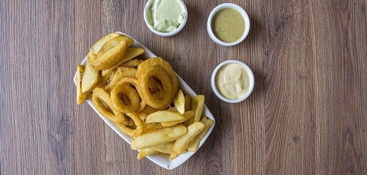 Instead of chips and fries: how to make crispy potato rings