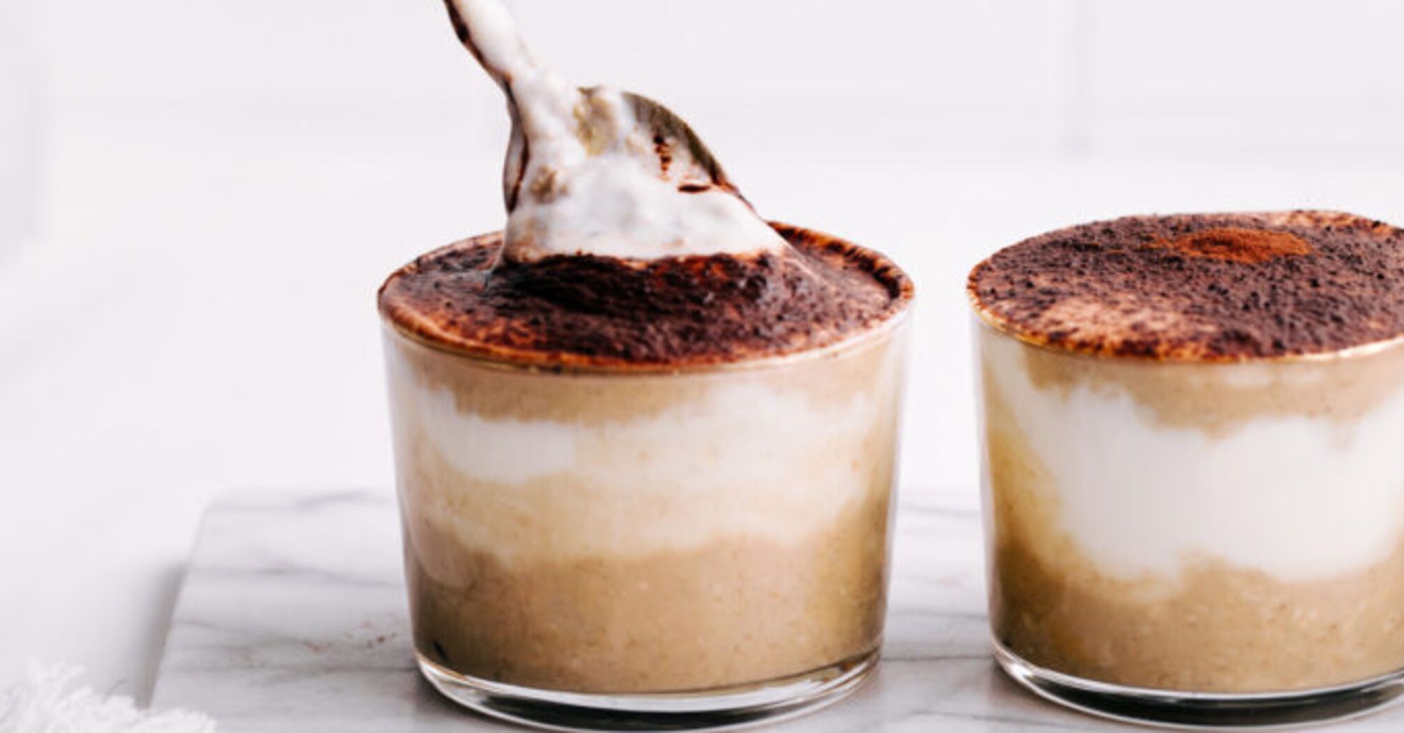 Simple no-bake jelly dessert: served in bowls