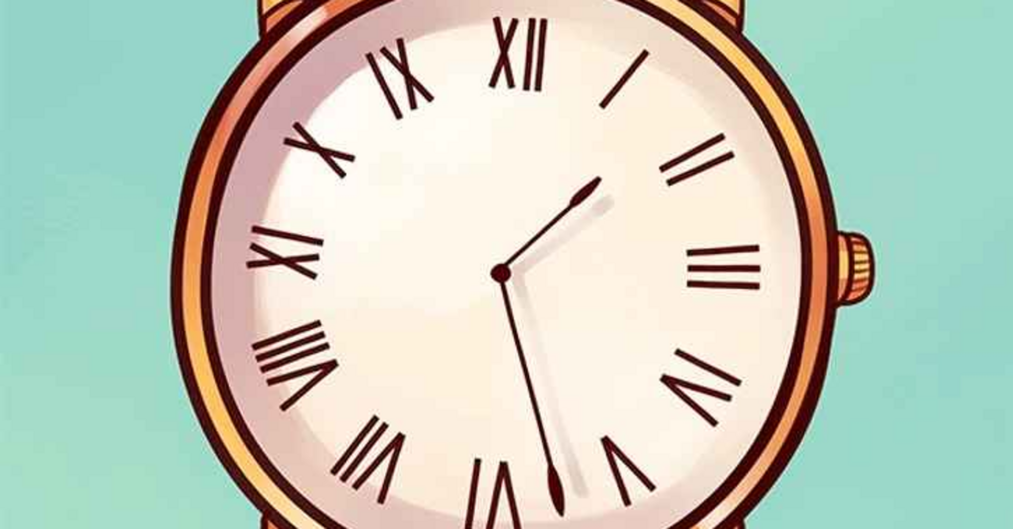 What is wrong with the picture? A clever puzzle with a watch