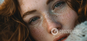 How to make artificial freckles and not 'stain' your face: life hack