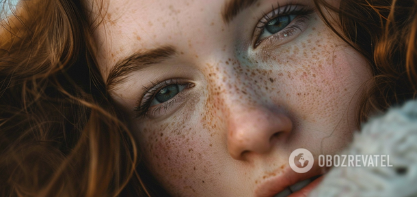 How to make artificial freckles and not 'stain' your face: life hack