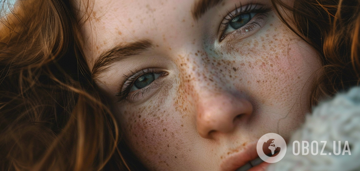 How to make artificial freckles and not "stain" your face: life hack
