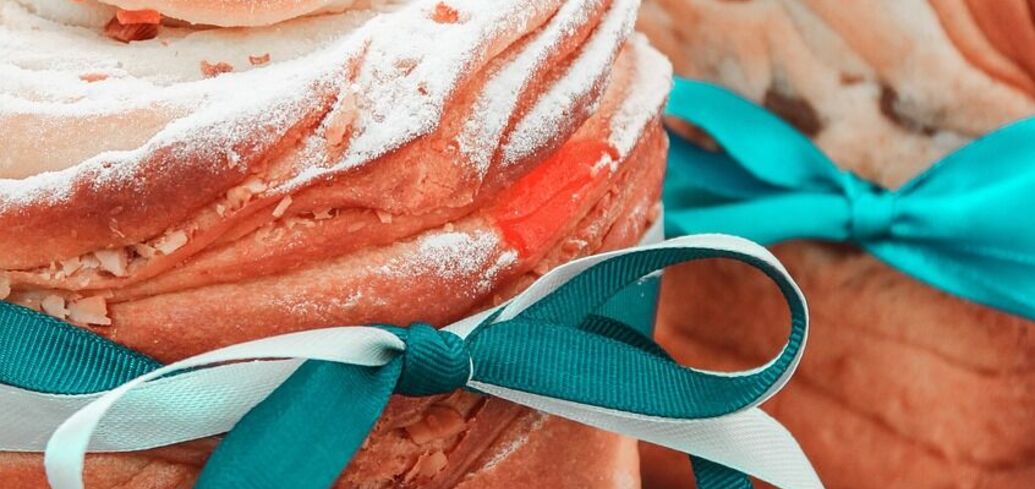 Easter kraffin with candied fruit: anyone can make it perfect