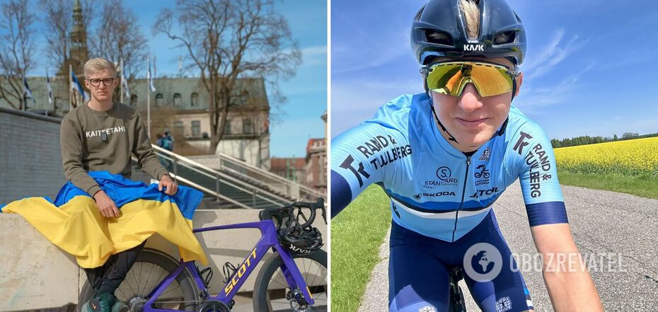 'Jazda dla zwycięstwa': Estoński poseł jedzie rowerem z Tallina do Kijowa, by zebrać fundusze dla Sił Zbrojnych Ukrainy