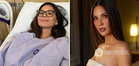 The X-Men star revealed how and what she used to hide her scars after a double mastectomy. Photos of Olivia Munn before and after surgery