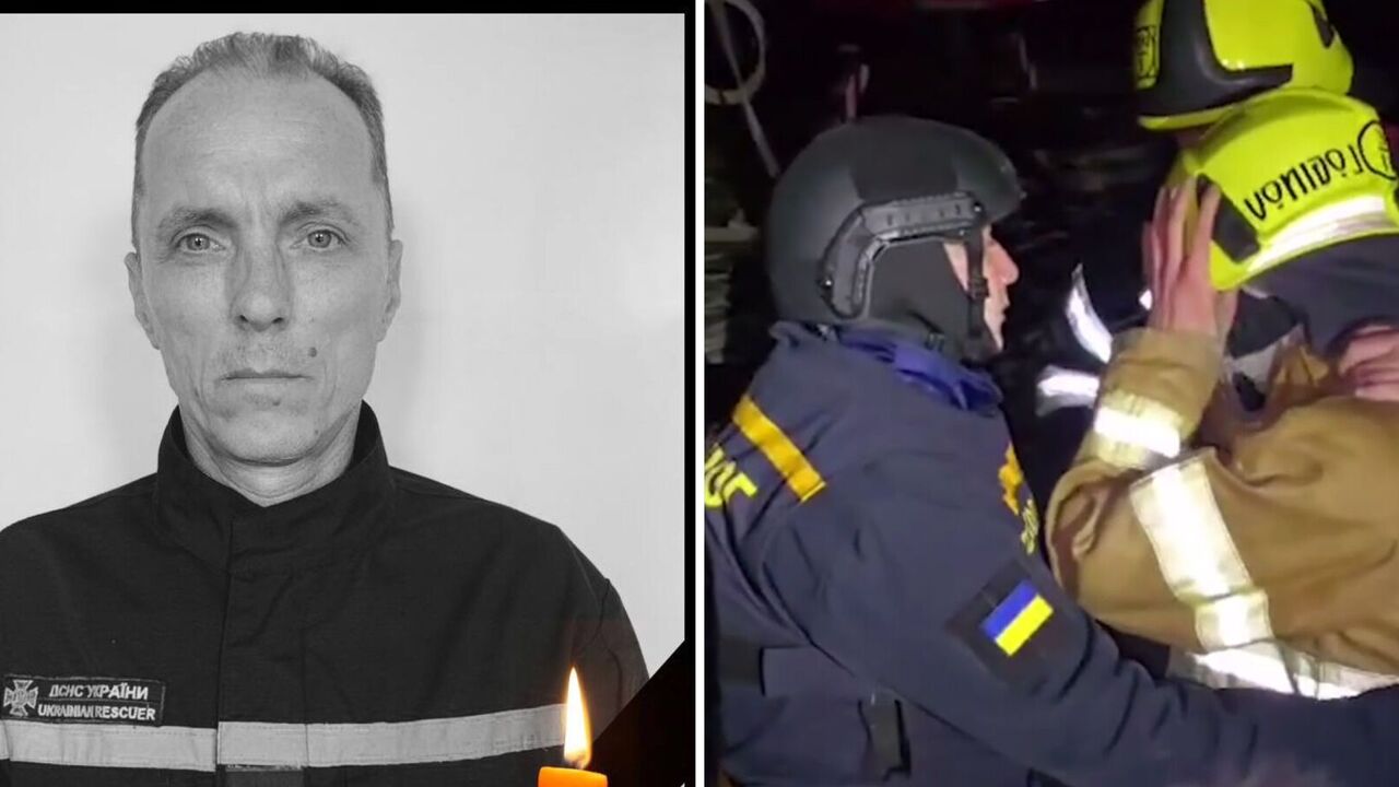 "It's impossible to watch this footage with a cold heart": the network was shocked by the video of a rescuer whose father was killed by Russia in Kharkiv