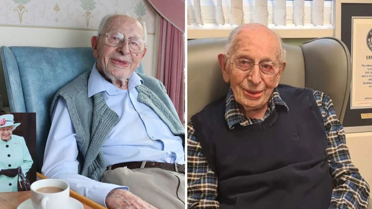 He has met the Queen, loves fish, and is a Liverpool fan. What does the oldest man in the world, John Tinniswood, look like?