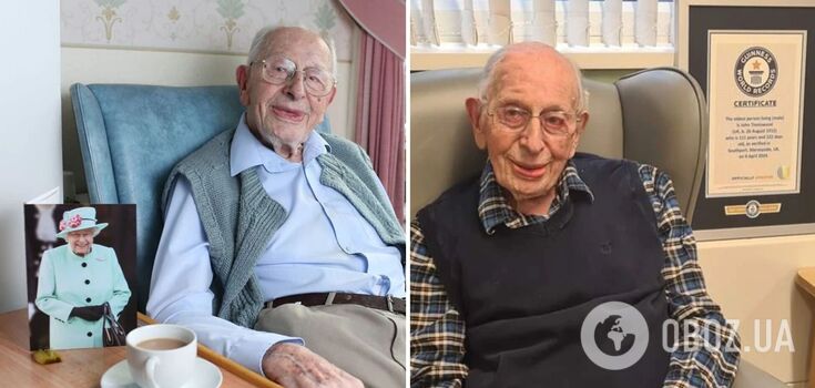 He has met the Queen, loves fish, and is a Liverpool fan. What does the oldest man in the world, John Tinniswood, look like?