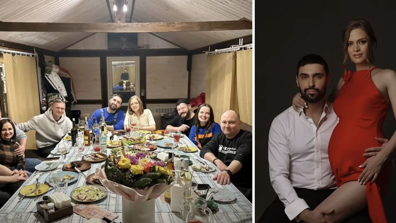 For the first time, Kozlovskyi showed photos from the wedding, a "pregnant" photo shoot with his wife and an extract from the hospital after the birth of his son