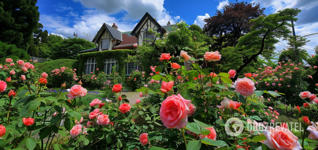 All neighbors will envy you: how to grow lush rose garden in the country