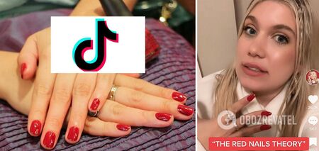 The 'red nails theory' has gone viral on TikTok: what it is