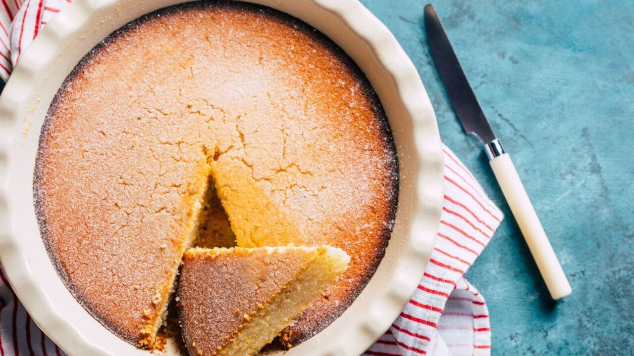 More delicious than cake: lush and successful semolina pie for tea