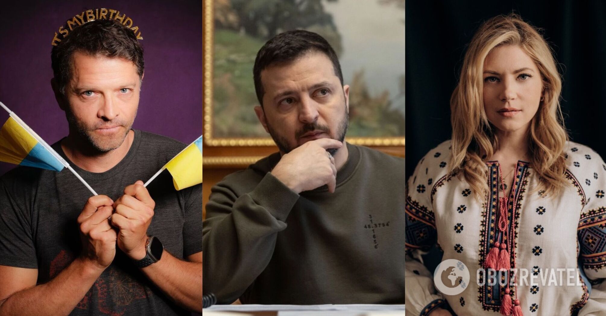 World stars talked to Zelensky about supporting Ukraine: what Katheryn Winnick, Misha Collins and others are up to