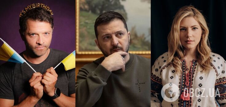 Światowe gwiazdy rozmawiają z Zełenskim o wspieraniu Ukrainy: co robią Katheryn Winnick, Misha Collins i inni
