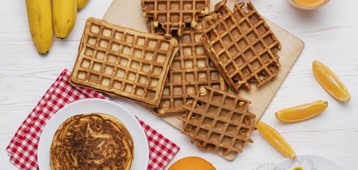 Potato waffles: perfect for breakfast or a snack