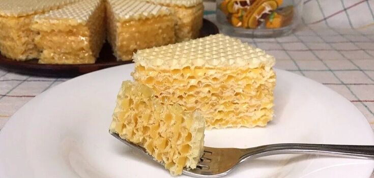 Wafer cake that melts in your mouth: all the secrets of cooking