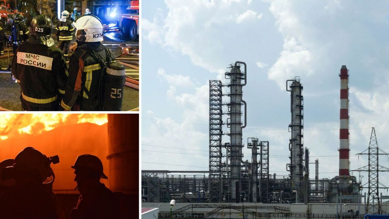 Several explosions heard at Ryazan oil refinery: DIU continues its "tour" across Russia. Video