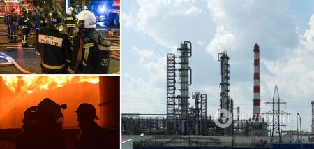Kilka eksplozji w rafinerii ropy naftowej w Riazaniu: Wywiad Obronny Ukrainy kontynuuje swoją 'wycieczkę' po Rosji. Wideo