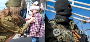 Occupants in Melitopol and Henichesk force schoolchildren to wear St. George's ribbon: details emerge