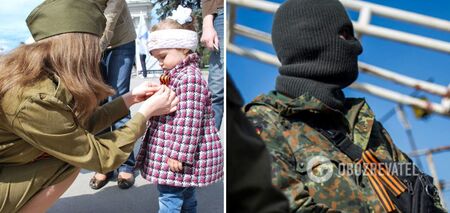 Okupanci w Melitopolu i Heniczesku zmuszają uczniów do noszenia wstążki św. Jerzego: pojawiają się szczegóły
