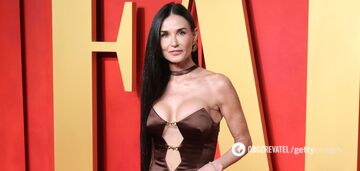 "61-letnia kobieta ma lepszą figurę niż większość 20-latek". Demi Moore w bikini w panterkę zachwyciła sieć