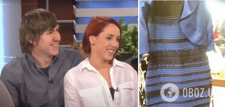 What color is the dress? Author of the viral meme that "broke the Internet" almost killed his wife