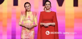 A tight mini and a luxurious maxi. Eurovision 2024 hosts impressed with images in the second semifinal
