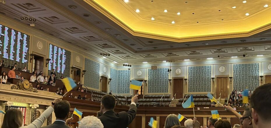 Głosowanie w Izbie Reprezentantów USA 20 kwietnia 2024 r.