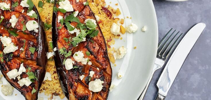 Hearty baked eggplants: turn out juicy and not greasy