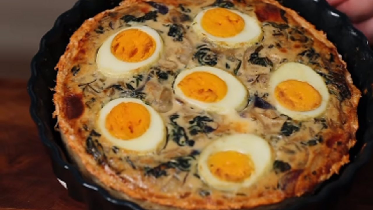 Pie without dough: when you don't want to work with flour