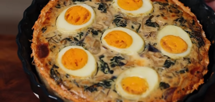 Pie without dough: when you don't want to work with flour