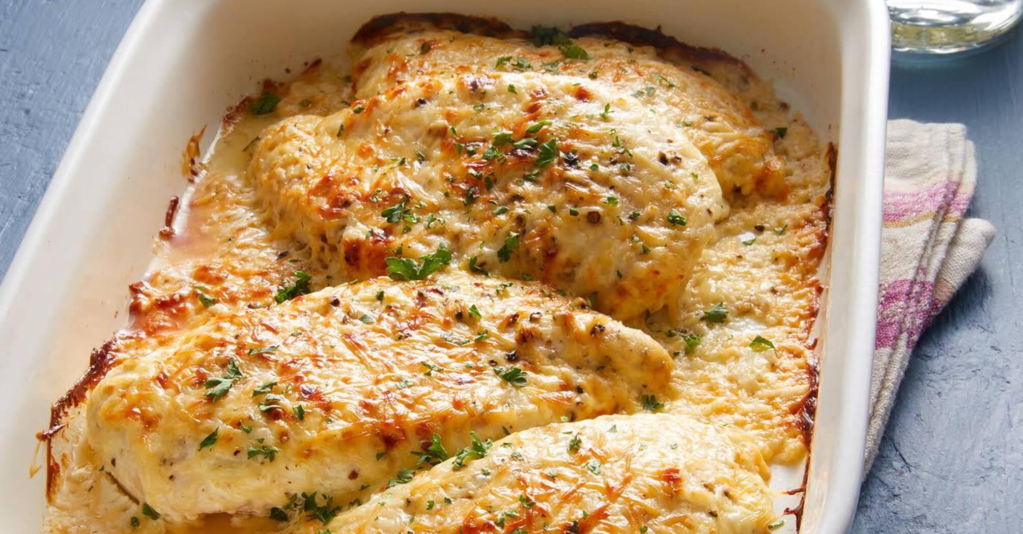 You've never cooked it like this before: perfect tender chicken in cheese batter