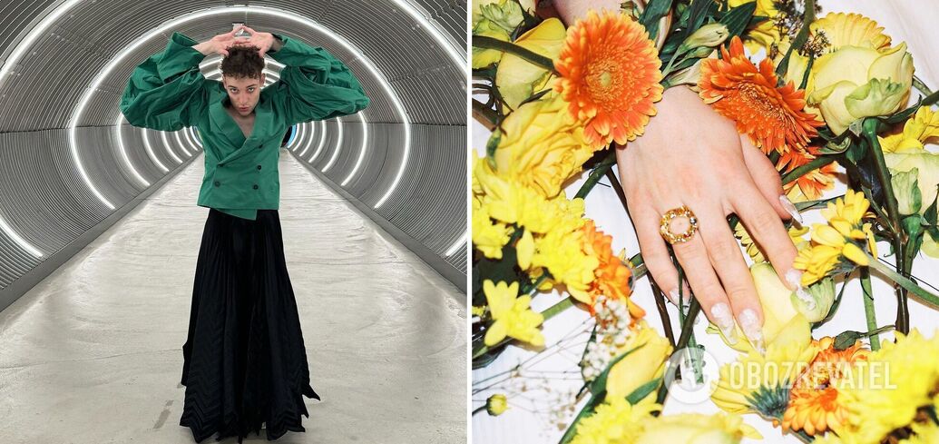 Pink panama, skirts and manicure. What the winner of the Eurovision Song Contest 2024 Nemo looks like in real life. 20 vivid photos